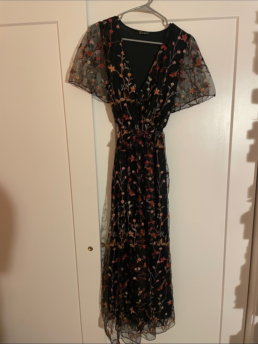 Fancy Floral Embroidered Dress